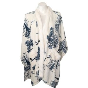 Charter Club Cozy Plush Wrap Paris